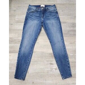 Fran Denim Kay Women's Skinny Jeans Dark Wash Athletic Fit Stretch Sizes 26